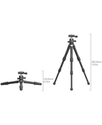 3-Section Carbon Fiber Pocket Tripod with Ball Head