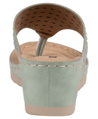 Women's Dannay Embellished Wedge Sandals