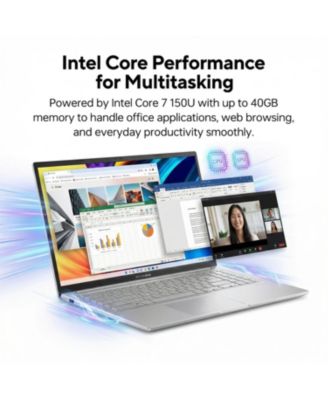 Vivobook Traditional Laptop Intel Core 7 16GB RAM Intel Graphics 1TB SSD Storage Windows 11 Home 60Hz