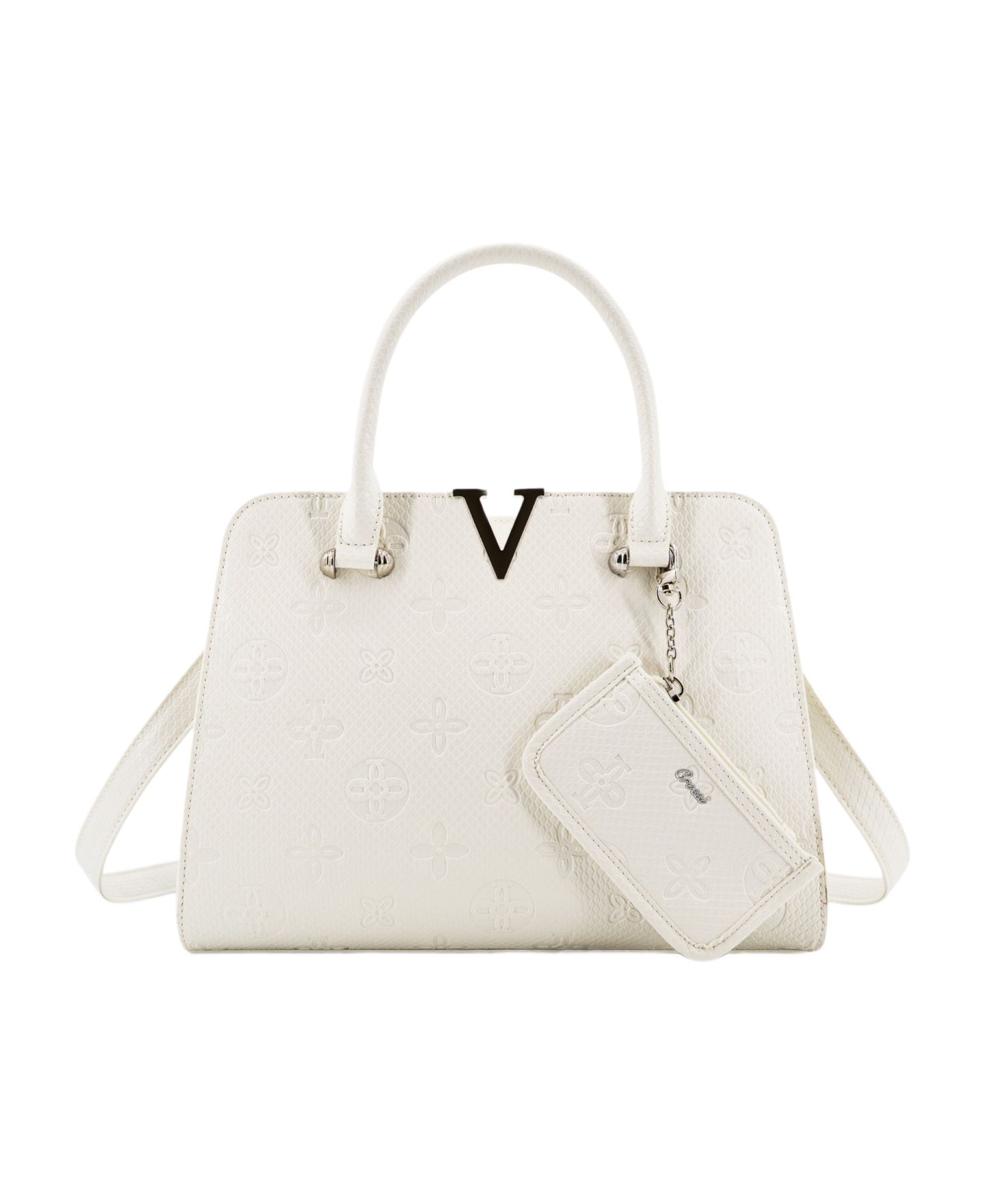 Женская сумка LIKE DREAMS Midori Medium Satchel Handbag, цвет: Белый — фото 1