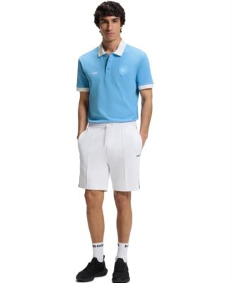 BOSS by Men's Paddy Argentina Country Flag Trim Polo Shirt