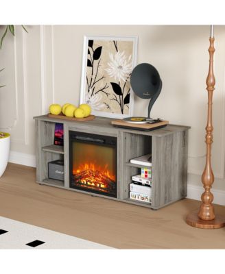 Modern Electric Fireplace TV Stand for TVs Up to 55"
