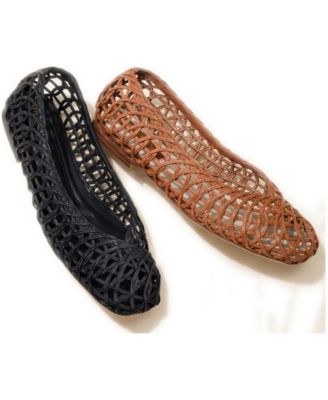 Women's Amalia Round Toe Ballerina Flats