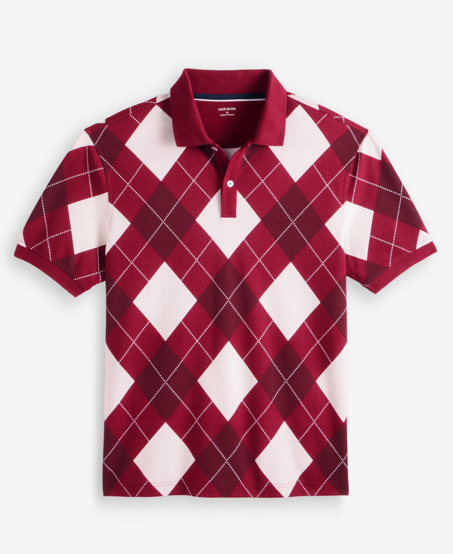 Men's Argyle Polo Shirt