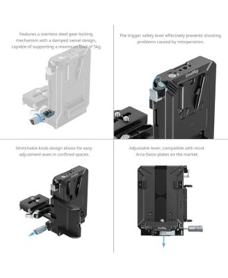 V-Mount Battery Mount Plate Kit