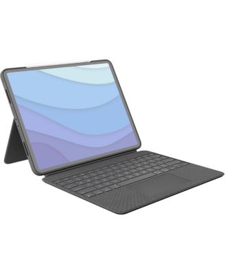 Combo Touch Backlit Keyboard Case with Trackpad for Apple 12.9" iPad Pro 5th and 6th Gen, Oxford Gray