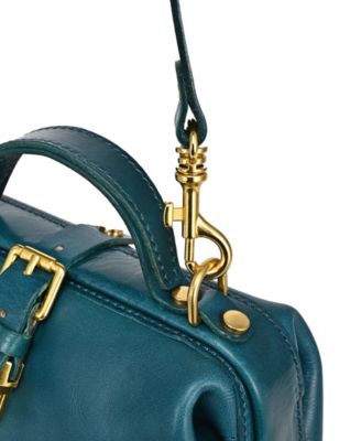 Doctor Small Leather Crossbody Satchel Bag