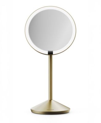 simplehuman Rechargeable 10x Magnification Sensor Makeup Mirror
