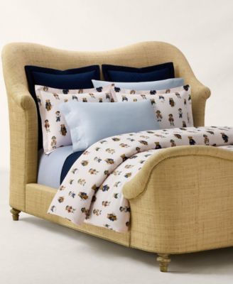 Teddy Bear Stripe 3-Pc. Duvet Cover Set, King