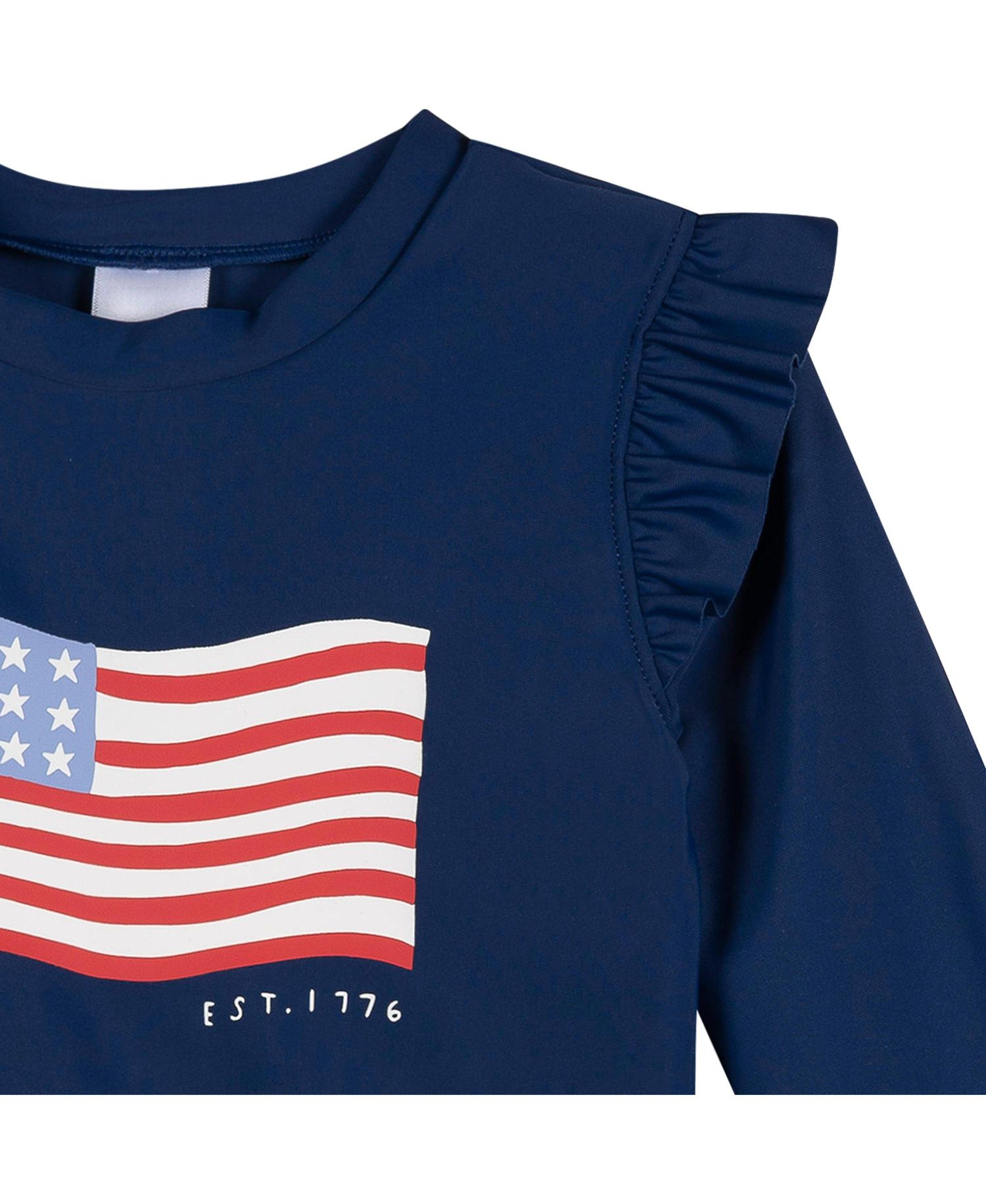 Baby Girls 2-Piece Rashguard and Bottoms