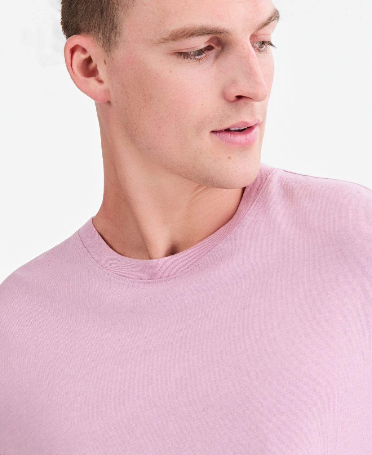 Sun + Stone Men's Cotton Lived Short Sleeve T-Shirt, Macy's Exclusive