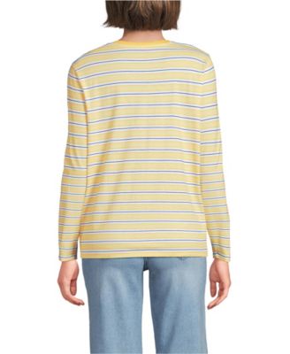 Women's Tall Supima Cotton Long Sleeve Crewneck T-Shirt