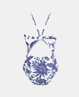 Women's Classic One-Piece Swimsuit with Back O-Ring Detail