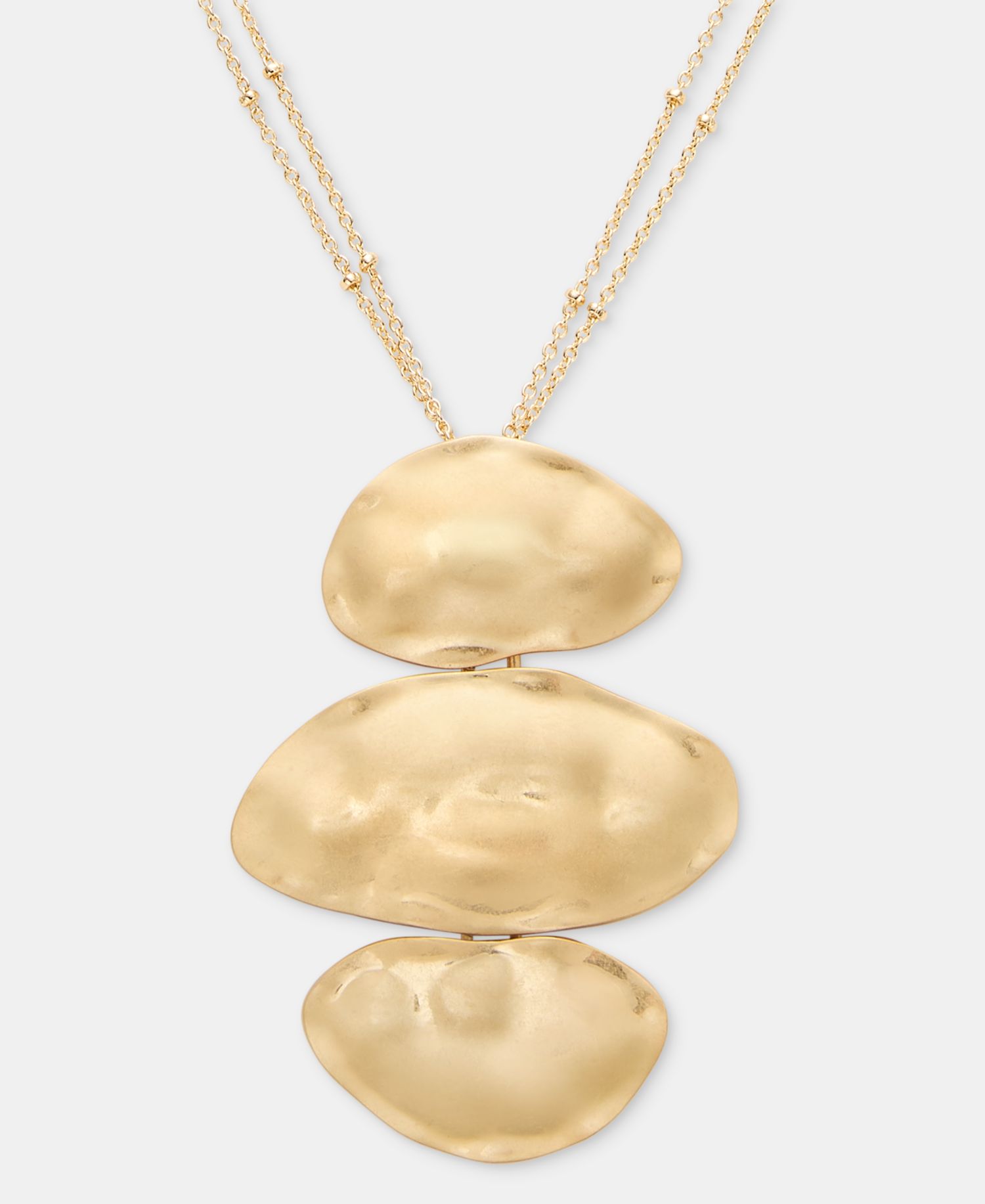 Triple Pendant Necklace, 36" + 3" extender