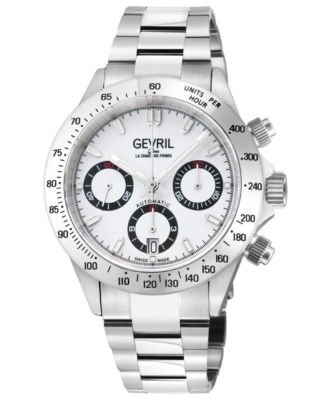 Men's New Amsterdam Swiss Automatic Bracelet Watch