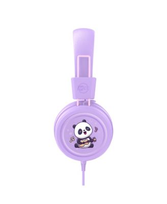 KidJamz KJ55AUX 3.5mm Safe Listening Kid's Headphones with Headset and Color Graphics