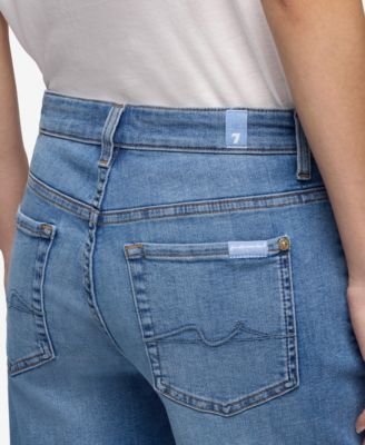 Women's Mid-Rise A-Line Cotton Boy Shorts