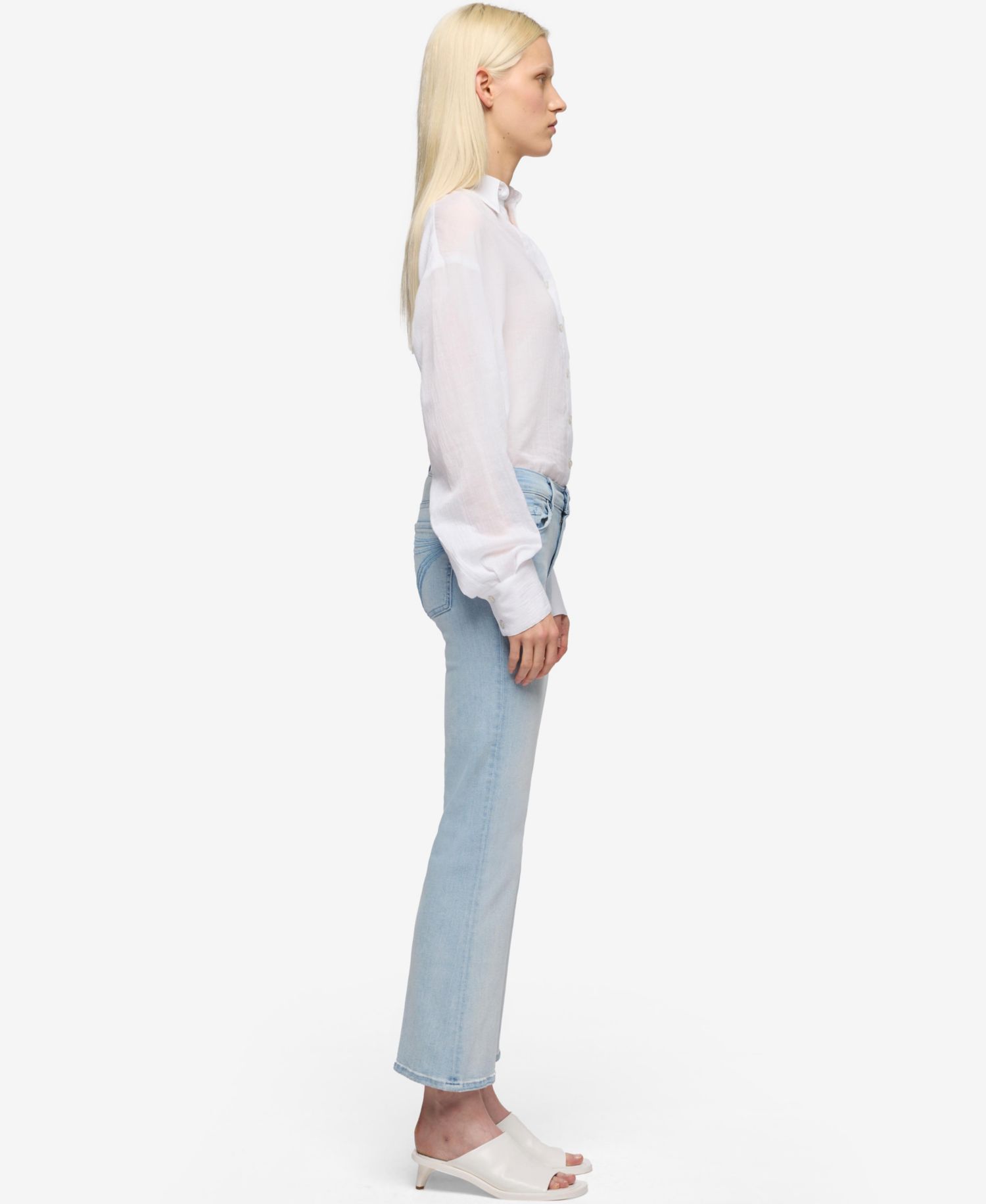 Women's Cropped Dojo Flare Jeans