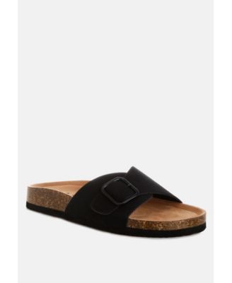 Women's Aranda Buckled Slide-On Sandals