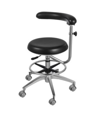 Medical Dental Stool, PU Leather Chair, Adjustable Height for Dentist Office