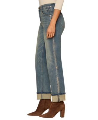 Petite High-Rise Boyfriend Jeans