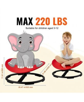 Kids Swivel Chair, 220 lbs Capacity, Sensory Toy Chair,  Focus and Balance