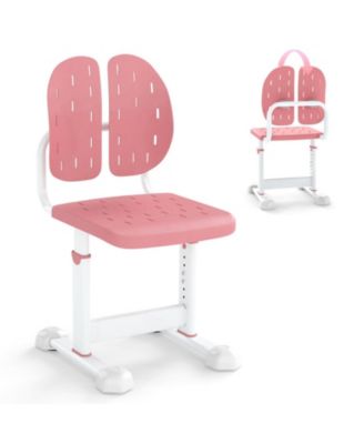 Height-Adjustable Double Back Support Study Chair for Kids 3