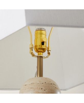 Alviso Travertine Table Lamp
