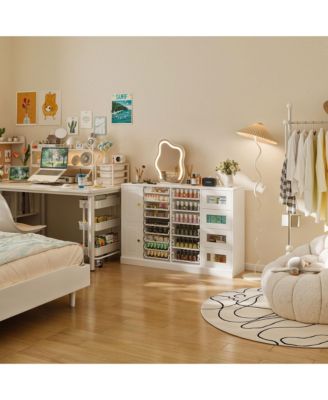 19 Drawers Dressers, Nail Table, Makeup Table, Cosmetics Counter