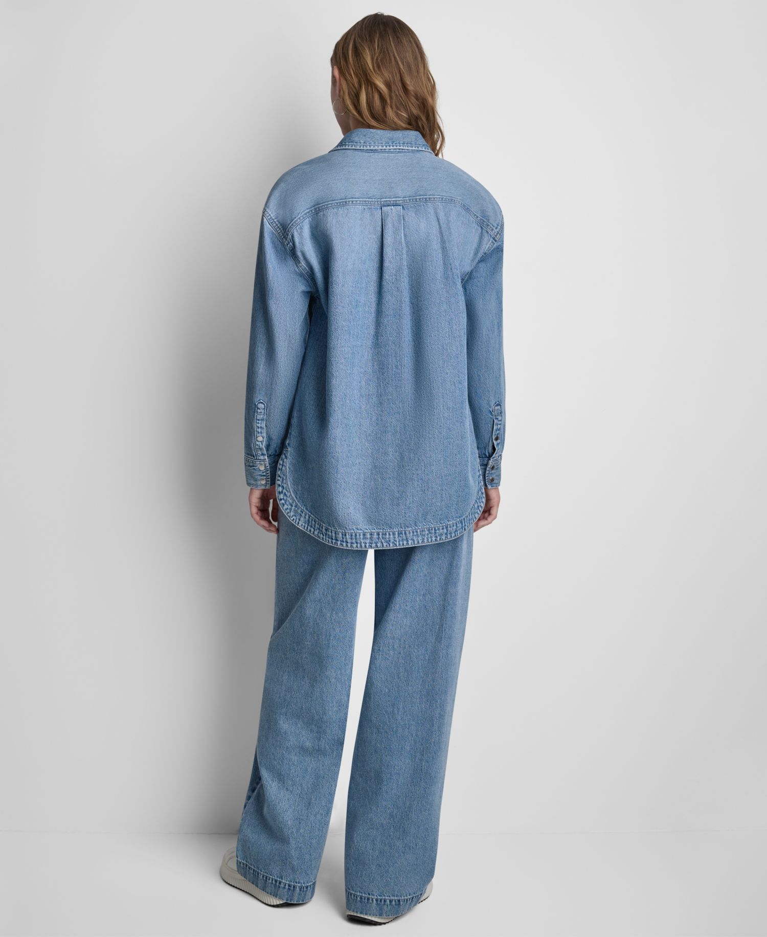 Women's Long-Sleeve Oversized Shirt
