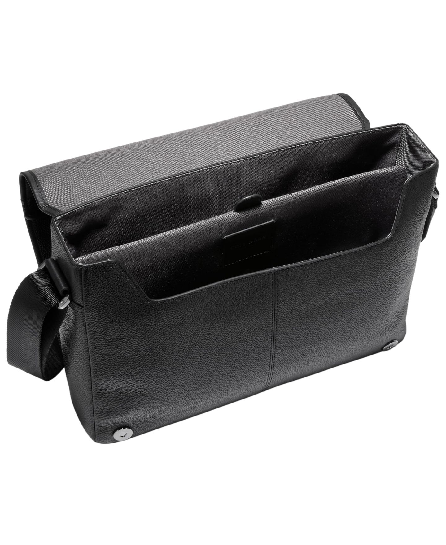 Мужская сумка Cole Haan Damon Messenger, цвет: Чёрный — фото 4