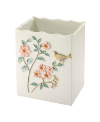 Pretty Birds Wastebasket
