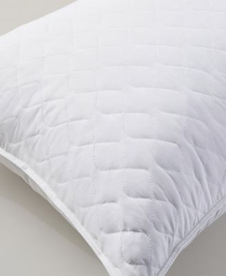 Quilted Goose Feather 2-Pack Pillows, Standard/Queen