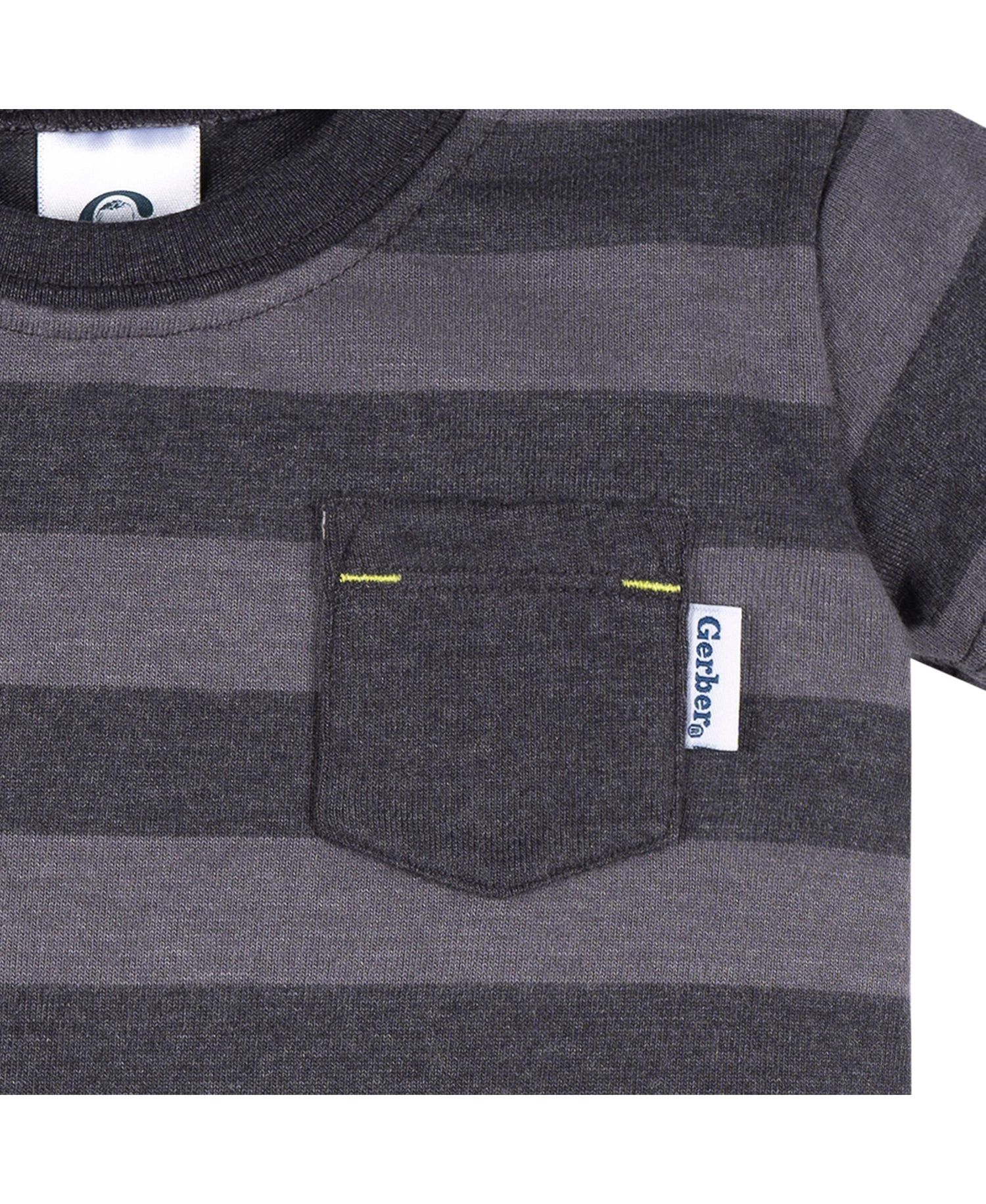 Baby Boys Short Sleeve T-Shirts, 3-Pack