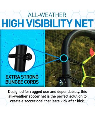 Soccer Rebounder Steel Backyard Tournament Net Outdoor Sports Gifts