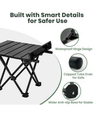 2 pack Portable Camping Table Folding Beach Outdoor Camping Outdoor Recreation Gear