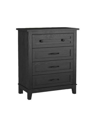 Tall Bedroom Dresser with 4 Drawers and Storage