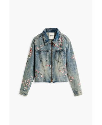 Women's Embroidered denim jacket