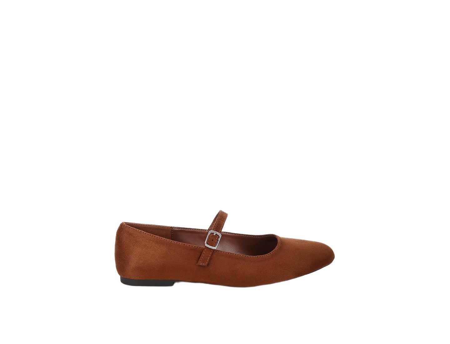 Женские балетки Rag & Co Jobal в стиле Мэри Джейн, цвет: Коричневый — фото 2
