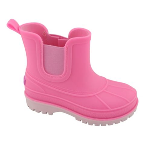 Детские ботинки Sperry Unisex Toddler Chelsea Rain Boots, цвет: Розовый