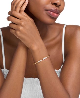 Mixed Cut Flex Cuff Bracelet