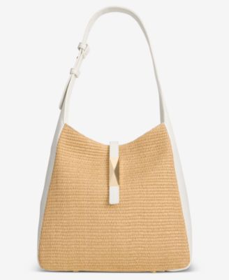 Salee Straw Shoulder Handbag