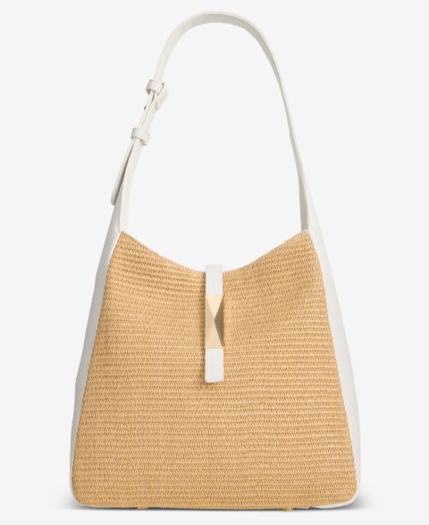 Женские I.N.C. International Concepts Salee Straw Shoulder Handbag