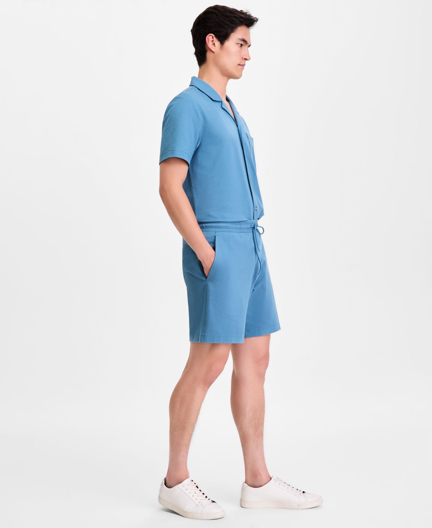 Мужские шорты Alfani Camp Shorts, Macy's Exclusive, цвет: Закатный — фото 2
