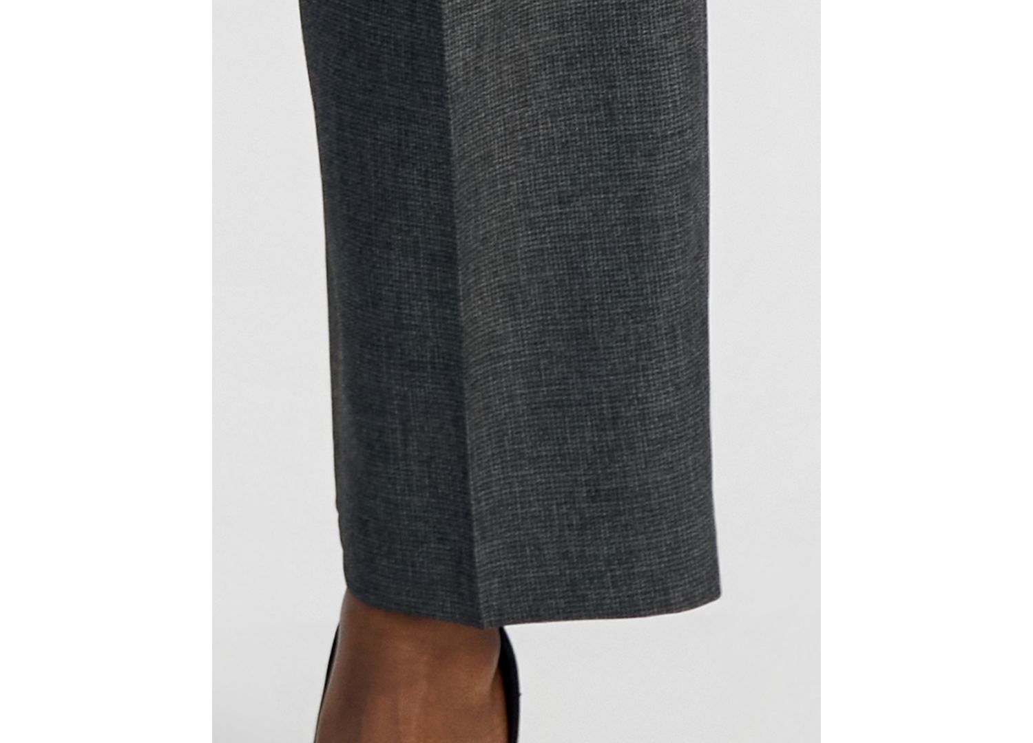 Plus Size Four-Pocket Jacket & Fly-Front Wide-Leg Pants Suit