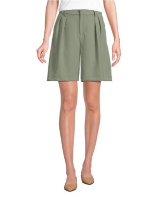 Women's Creaseless High Rise 8" Shorts