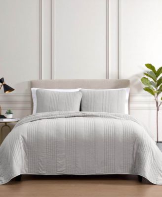 Saria Quilted 3-Piece Coverlet Set, King