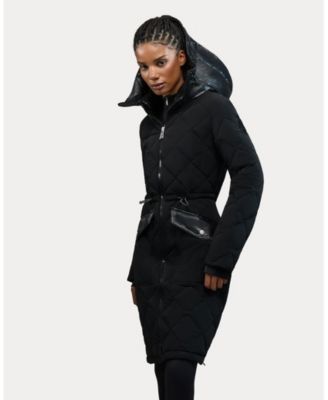 Women's Arly Elongated Hybrid Lightweight Puffer Coat