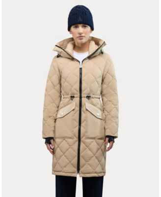 Women's Arly Elongated Hybrid Lightweight Puffer Coat