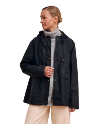 Women's British Pleat Waxed Jacket